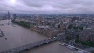 Вид на Лондон с London Eye