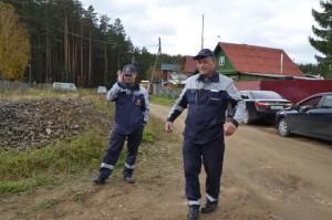 Газовики подключают дома