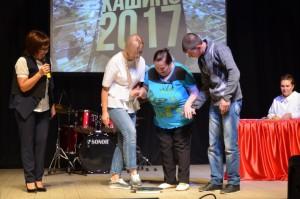 в номинации "Самый большой вес" победила Наталья Попова