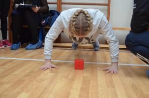 Президентские состязания, отжимание