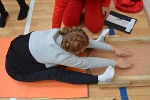 Президентские состязания, упражнение на гибкость