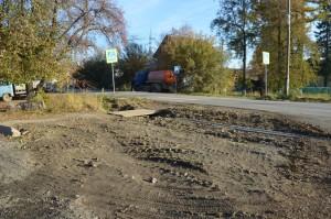 За Тимирязева темно и глина