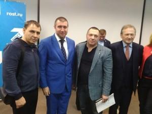 Е. Волков, Д. Потапенко, И. Ушанов, Б. Титов