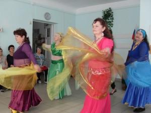 клуб Восточные иллюзии выступление в социально-реабилитационном отделении п. Двуреченск