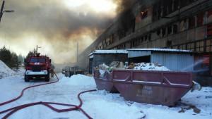 пожар на Бобровском изоляционном заводе