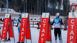 Никита Гоголев на старте