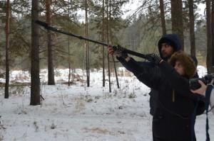 Съемки фильма от лингвистического центра "Глобус"