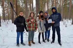 Съемки фильма от лингвистического центра "Глобус"
