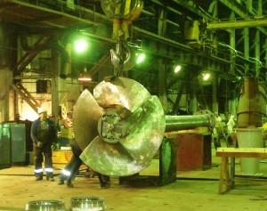 Сборка ротора насоса ОПВ15-11