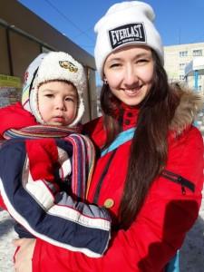 Татьяна Заякина с сыном