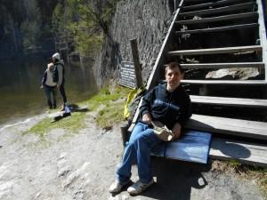 Антон Литвинов на Тальков камне