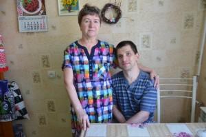 Антон Литвинов с мамой Татьяной Николаевной