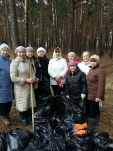 Субботник в Октябрьском