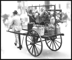 старьевщик, вывоз мусора