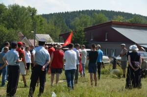 Митинг против пенсионной реформы