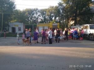 Очередь за водой