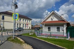 Перекресток у школы им. Тимирязева