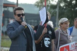 Митинг против пенсионной реформы