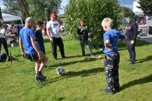 площадка футболистов