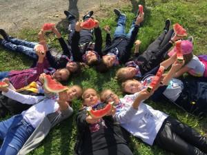 Арбузник в Бобровской школе №13