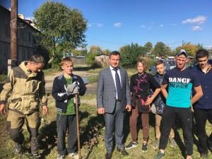 Д. А. Нисковских в районе Мельзавода