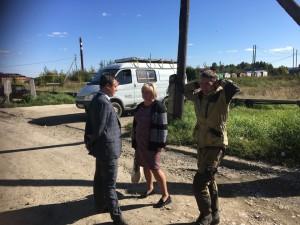 Д. А. Нисковских в районе Мельзавода