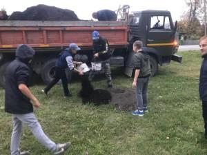 Озеленение поселка