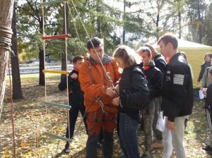 Квест на фестивале «Осень Уральского следопыта» 