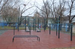 Площадка для воркаута в Сысерти