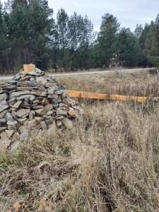 Крест спилили