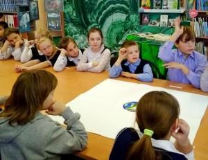 дети в библиотеке Кашино