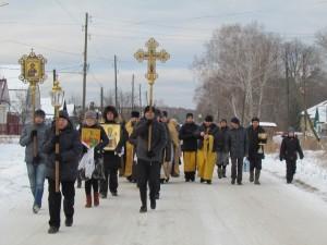 крестный ход в Никольском