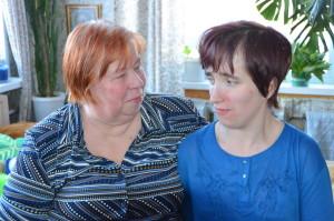 Татьяна Васильевна Темнякова и дочь Валентина