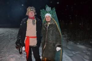 вечерняя лыжная гонка