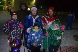 вечерняя лыжная гонка