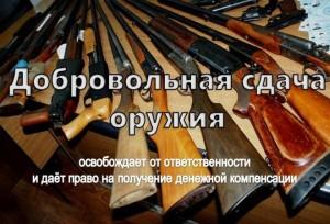 СДАЧА ОРУЖИЯ ФОТО