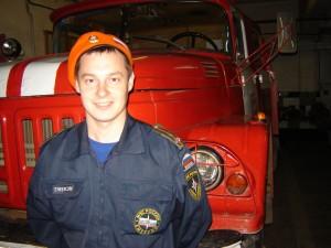 Д. А. Нисковских принимает присягу