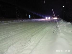 Снег не расчищают