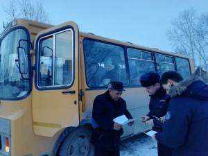 ГИБДД проверка автобусов