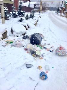Мусор на улице