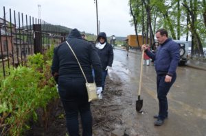 Субботник по озеленению