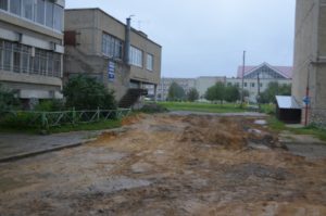 Аварийные работы К Либкнехта, 72