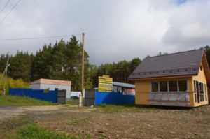 Строится новое ритуальное здание