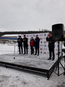 Закладка ледового дворца