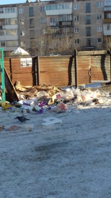 Мусорки убрали