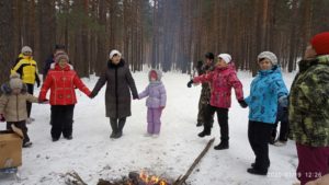 Поход пенсионеров