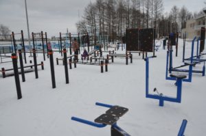 Воркаут у Спартака