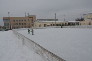 Корт в микрорайоне Новый