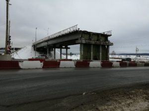 Ремонт моста на трассе М5