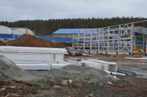 Строительство ледового дворца